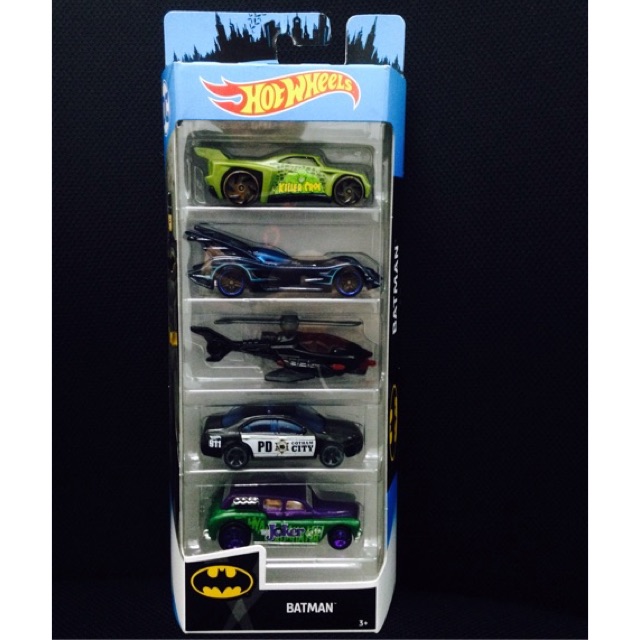 Hot wheels batman 5 store pack 2019