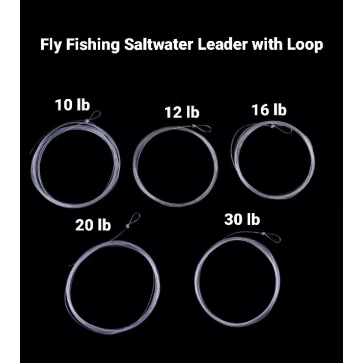 SALTWATER LEADER for Fly Fishing Saltwater Leader with Loop