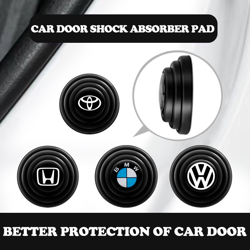 1pcs Universal Car Door Shock Absorber Gasket Sound Proof Rubber Door  Switch Rubber Door Buffer Car Accessories | Shopee Malaysia