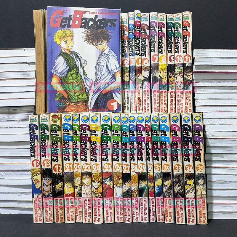 Selling Get Backers doujinshis :D
