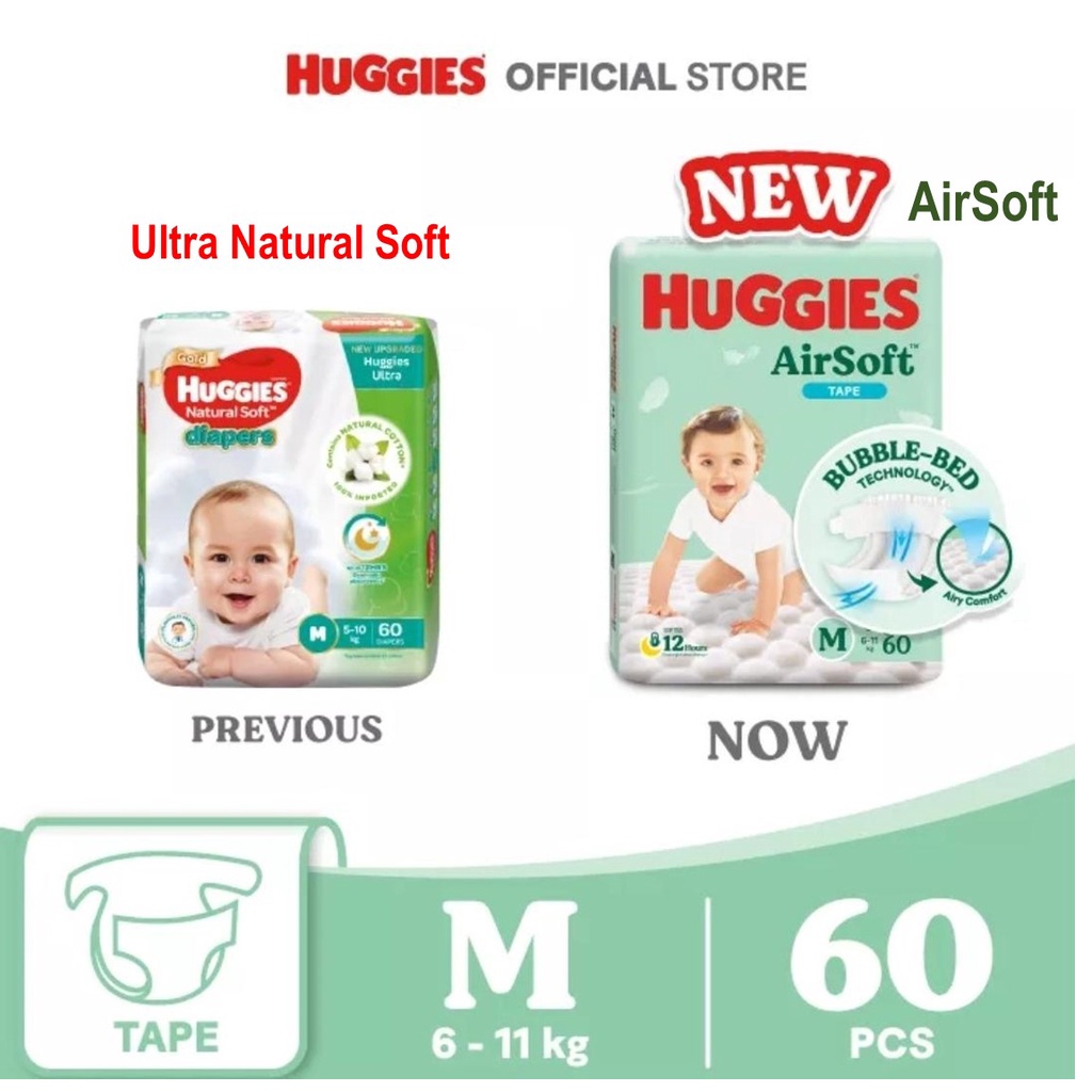 Huggies ultra sale m