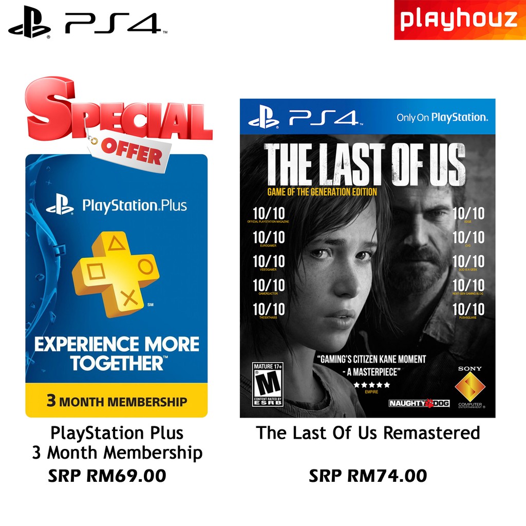 Last of us remastered deals ps plus