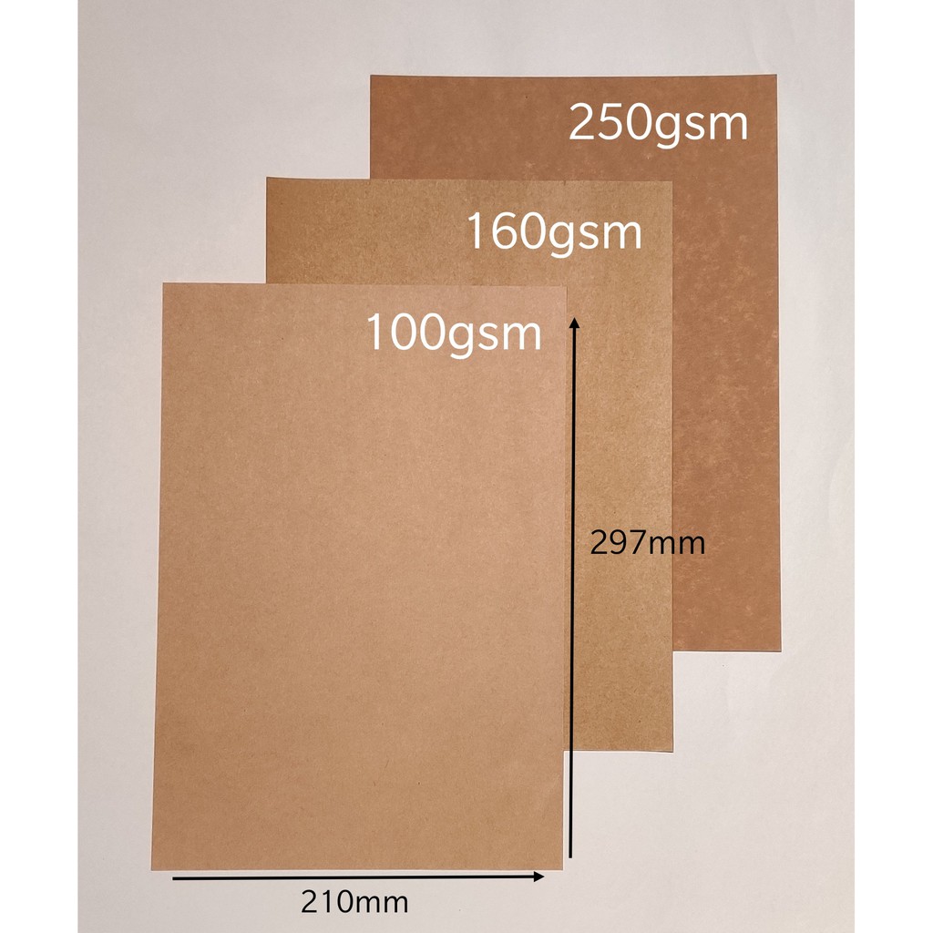 Brown kraft paper deals a4