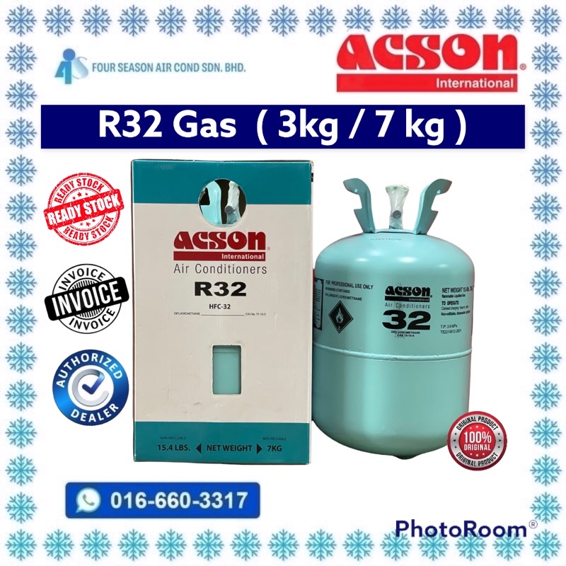 9KG REFRIGERANT GAS R32 [ACSON]