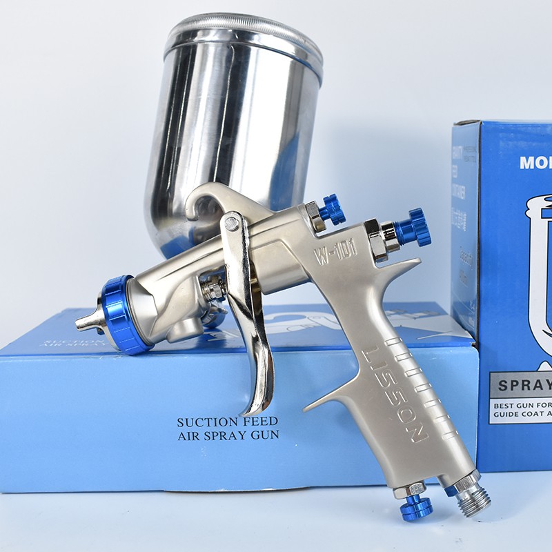 Spray Gun R500 Car Gravity Feed Paint Gun 1.3mm 1.5mm 1.7mm 2.0mm Nozzle  Sprayer