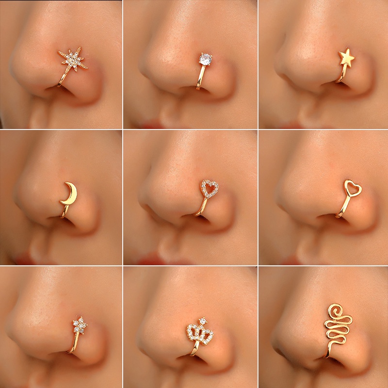 Pierced nation online nose hoops