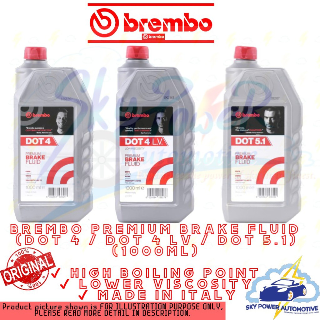 Brembo Dot 4 Brake Fluid for
