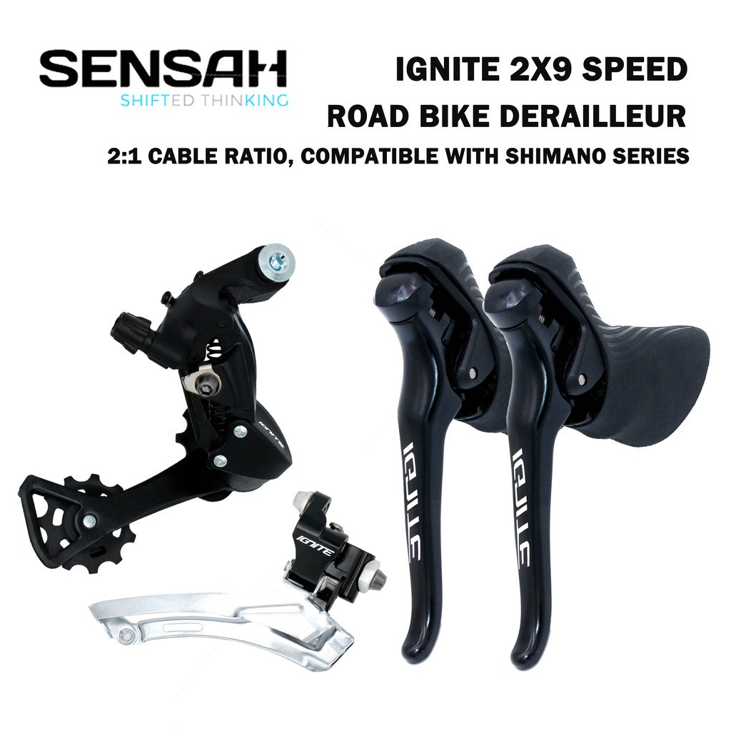 Sensah road best sale bike shifters