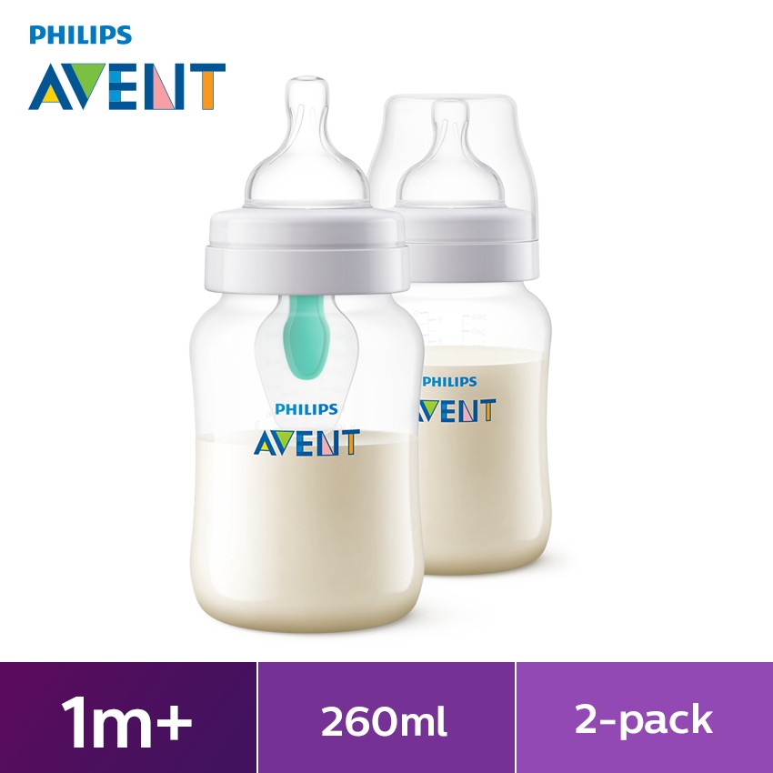 Philips Avent Natural Response AirFree Vent Baby Bottle 1m+