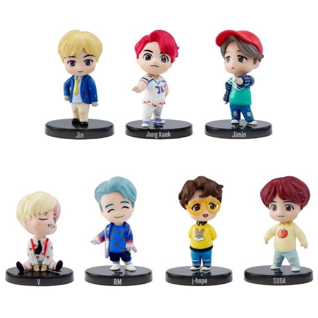 Bts store figures mattel