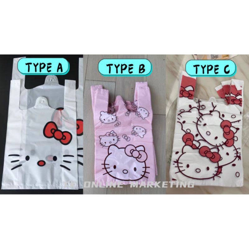 Hello kitty best sale plastic bag