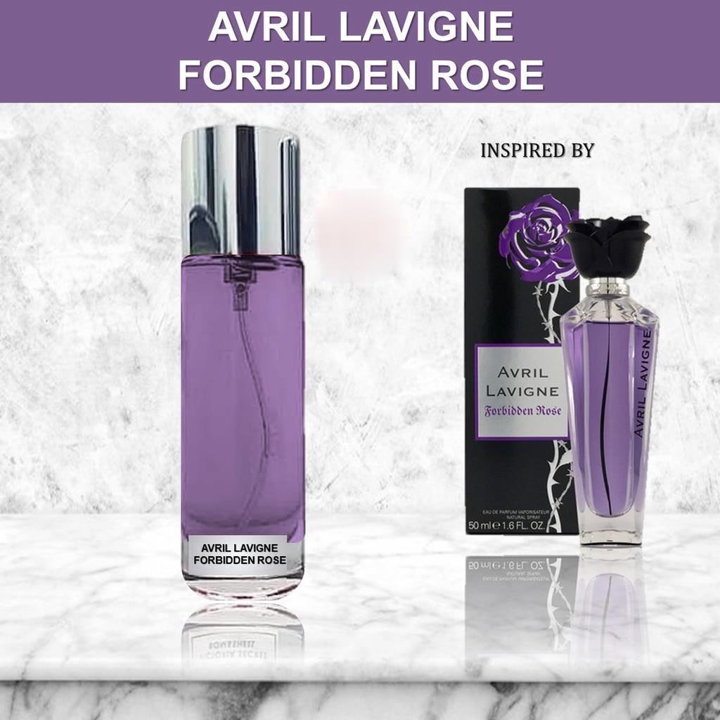 PERFUME BANDUNG AVRIL LAVIGNE FORBIDDEN ROSE Shopee Malaysia