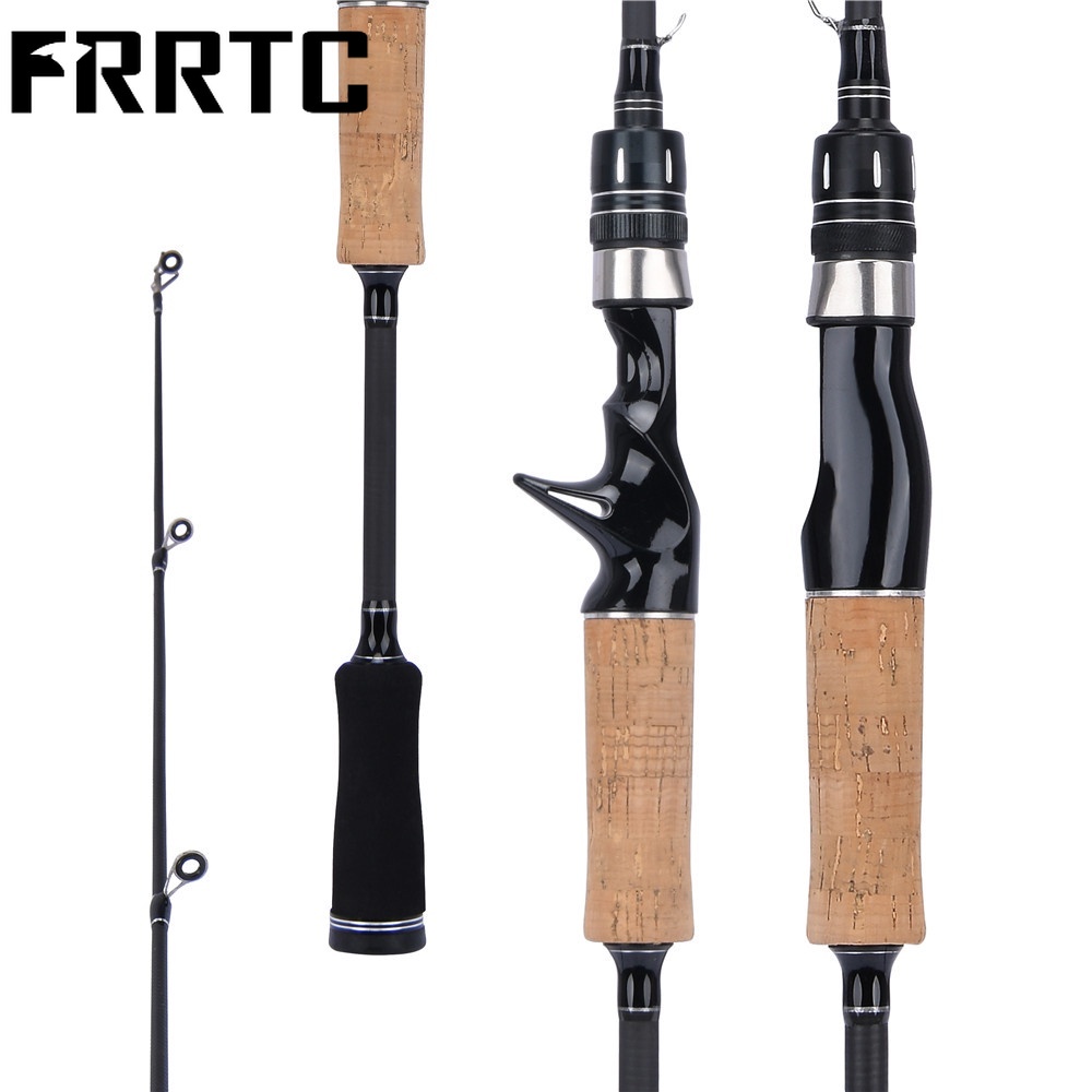 FRRTC Fishing Rod 1.65m/1.8m/2.1m Fishing Rods Ultralight Spinning Rod Ultralight  Baitcasting Rod EVA Handle