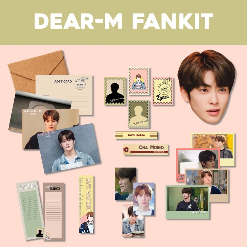 Dear M JAEHYUN CHA MINHO FANKIT Shopee Malaysia