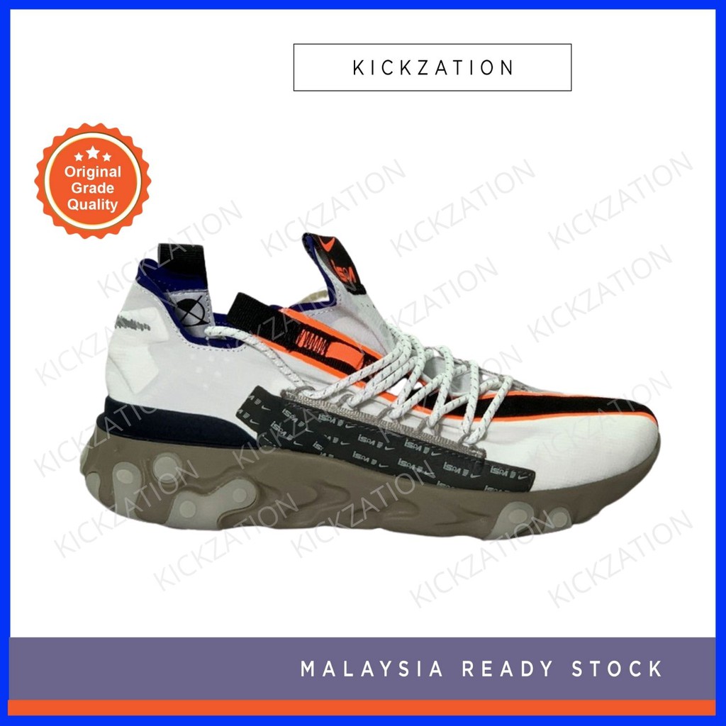 Nike react wr ispa summit white & royal clearance blue