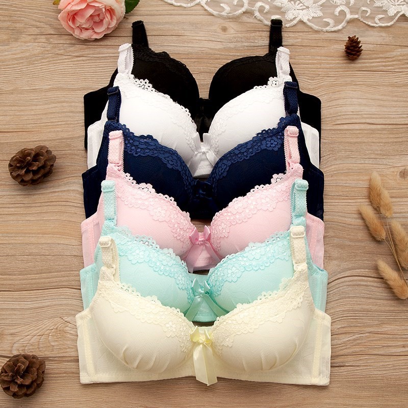 Fringed Lace Women's Bra Sexy Female Lingerie Breathable Bralette Push Up  Underwear Padded Sleeveless Underclothes - AliExpress