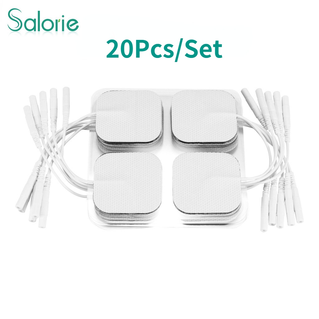 20pcs Latex-free Tens Unit Electrode Pads Medical Grade 5x5cm