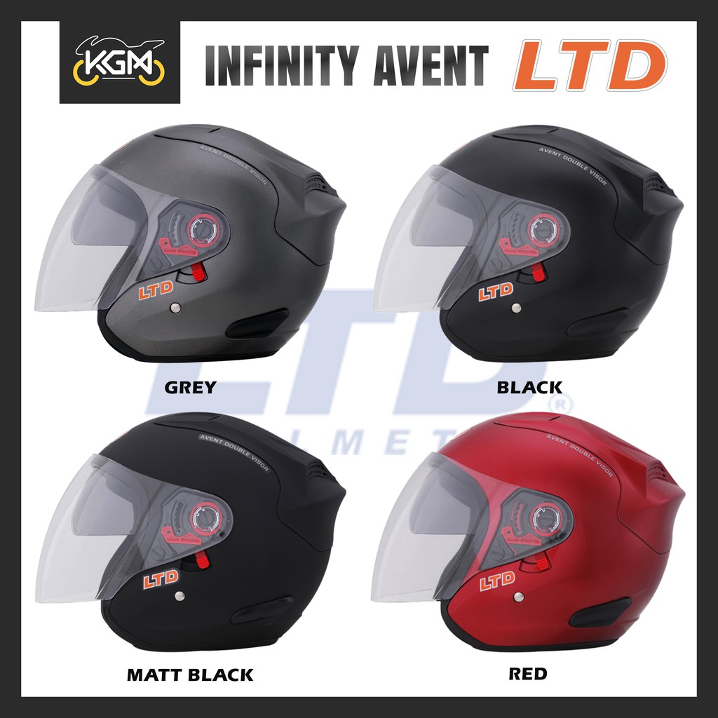 Ltd helmet hot sale double visor