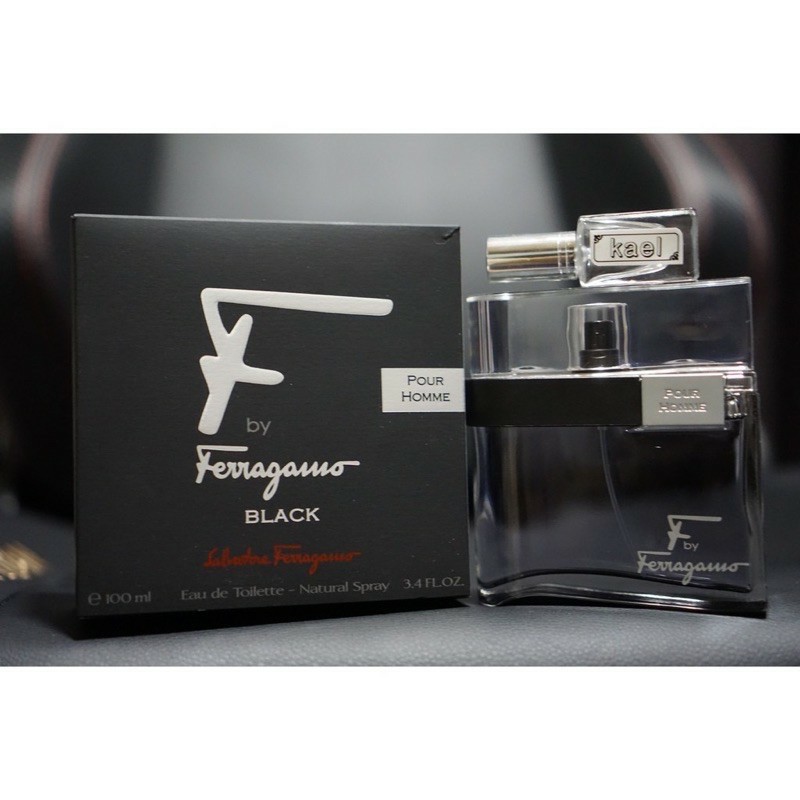 Ferragamo pour homme discount black