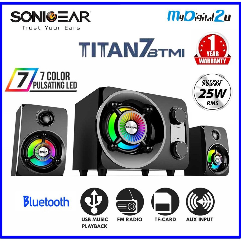 Sonicgear sales titan 7