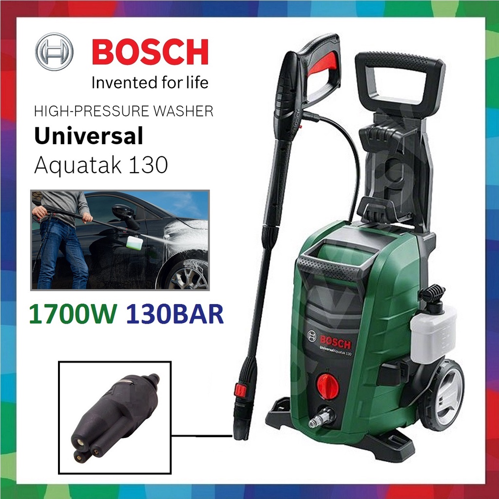 Bosch universal aquatak 130 deals pressure washer