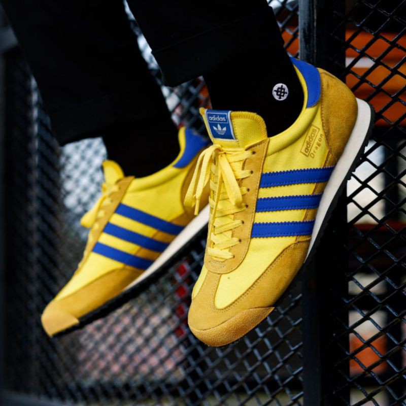 Adidas dragon hotsell vintage yellow