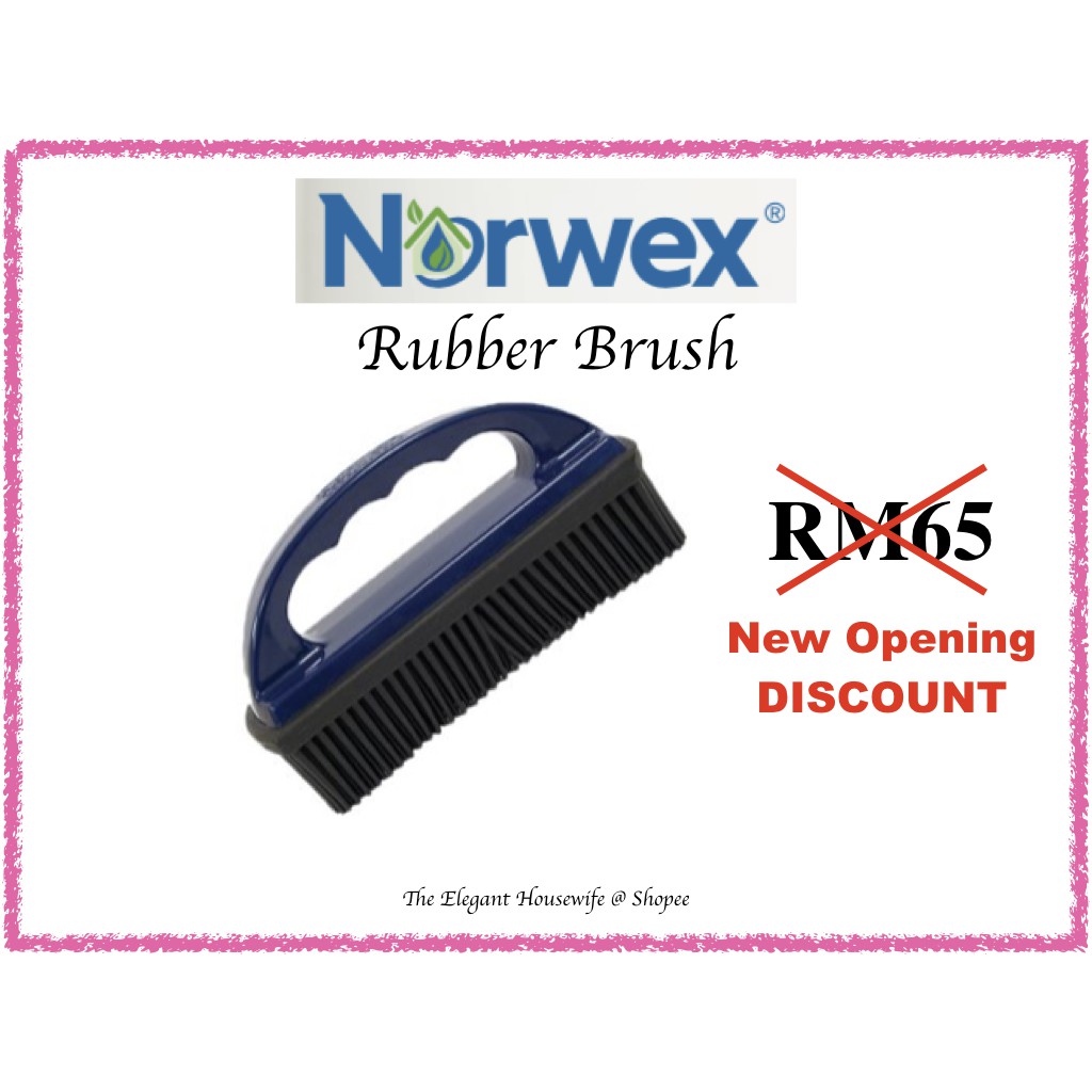 Norwex rubber online brush