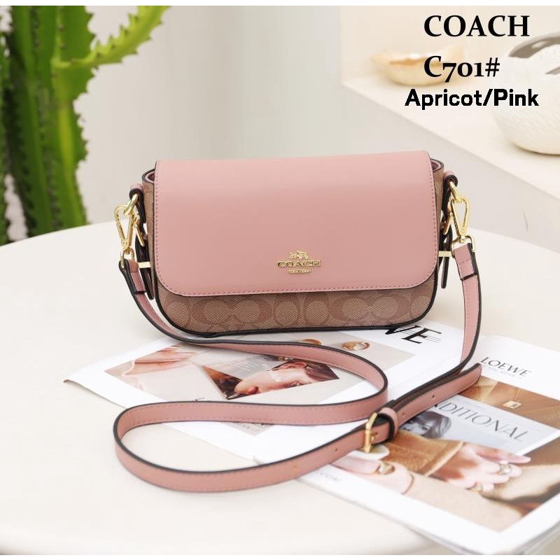 Buy COACH APRICOT PINK CITY TOTE BAG (WITH BOX) - Online