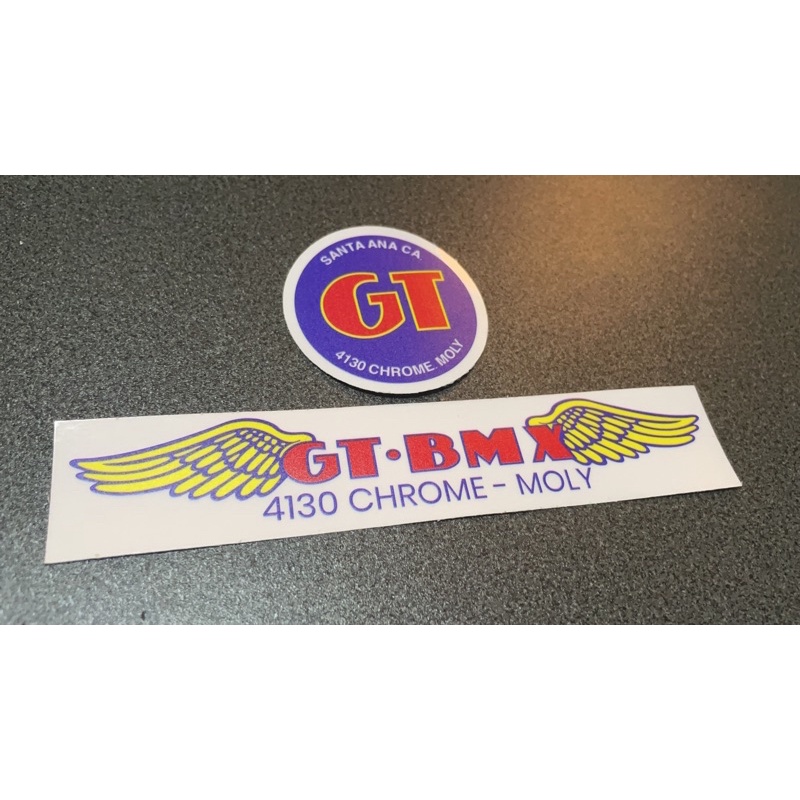 Gt bmx clearance decals