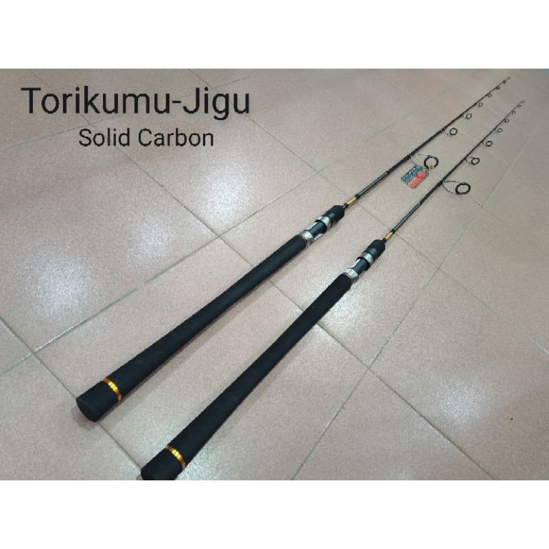 Jom Pancing】PENN CLASH FUJI SW CARBON JIGGING BOTTOM SPINNING FISHING ROD,Joran  Mancing