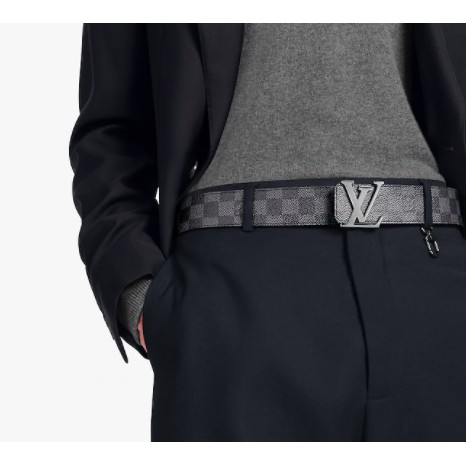 Louis Vuitton LV Glitch 40mm Reversible Belt