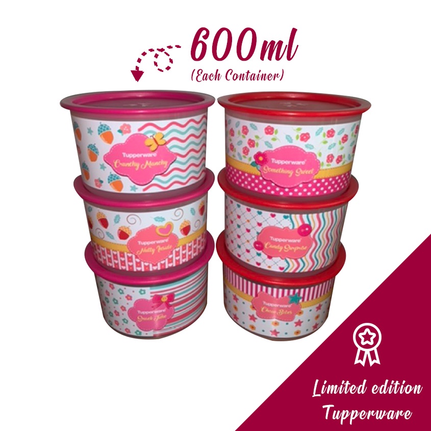 Tupperware Blushing Pink Collection 