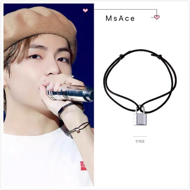 Kim 2024 taehyung bracelet