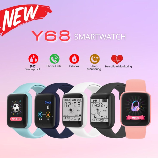 Watch best sale y68 review