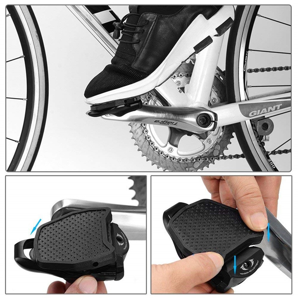 Dual platform pedals discount for road bike