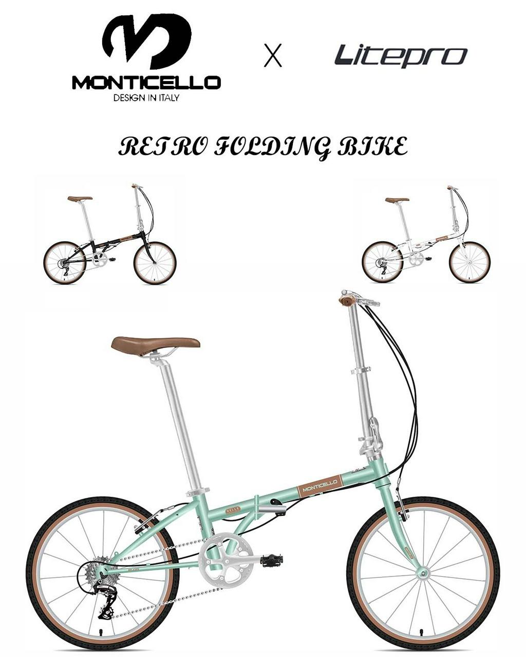 Monticello store folding bike