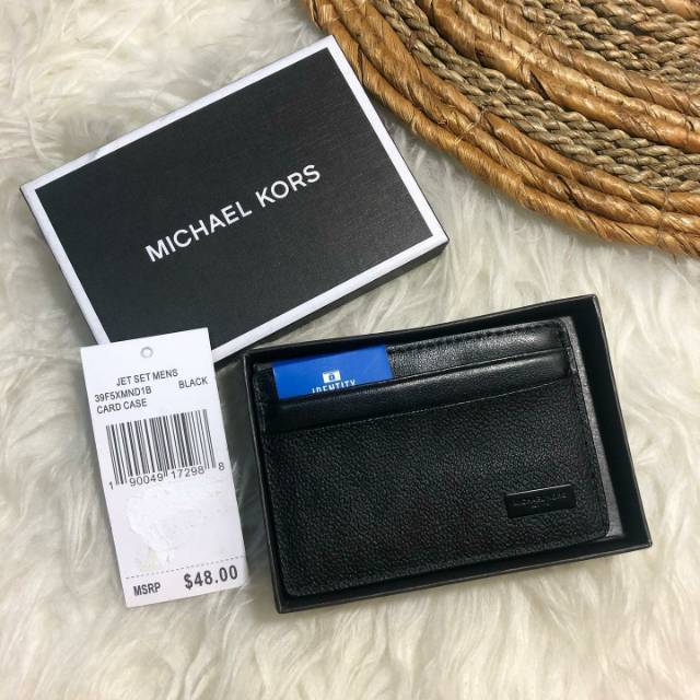 Michael kors store card holder men