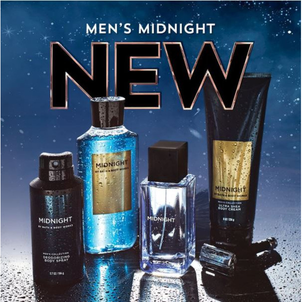 Bath and body discount works men's cologne midnight