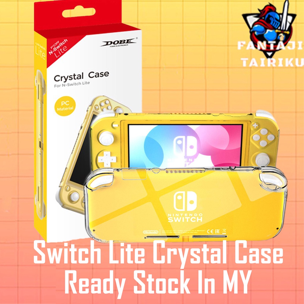 Dobe crystal case for deals nintendo switch lite