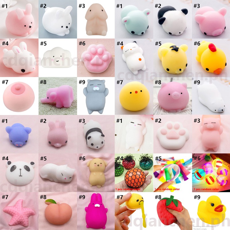 Mochi animals stress sales toys