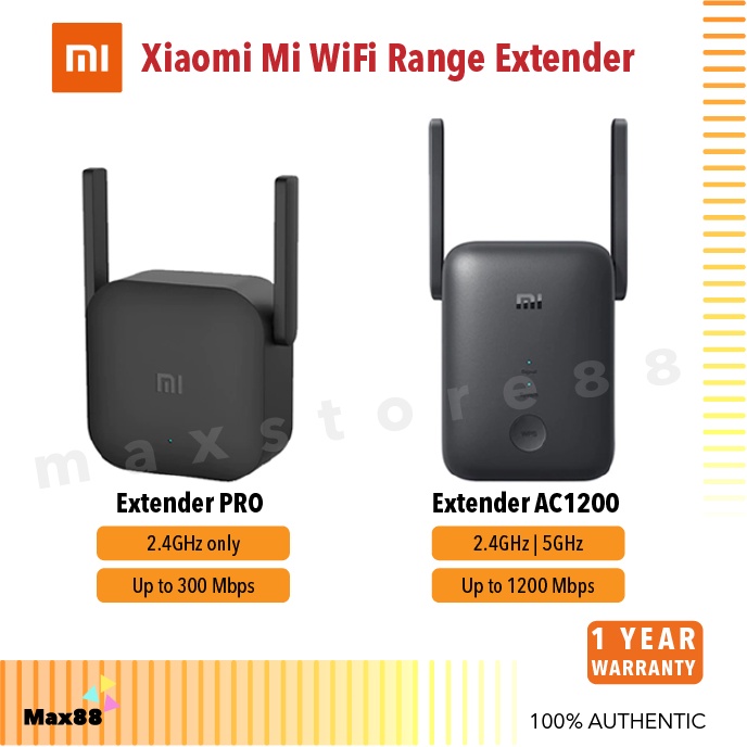 Xiaomi Mi WiFi Repeater Range Extender AC1200 