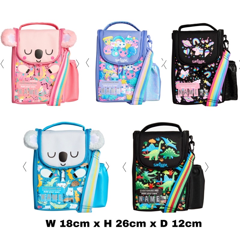 New Smiggle ice princess School lunch box kids girls Double Decker  Lunchboxes