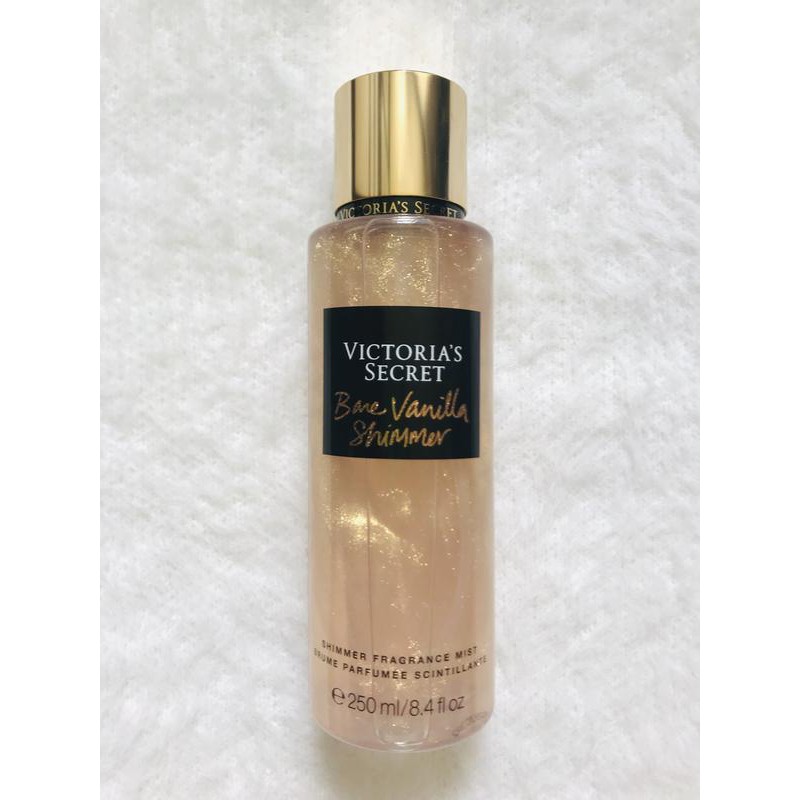 Bare vanilla shimmer discount mist