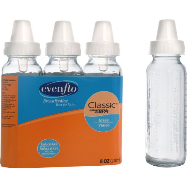 Evenflo classic best sale glass bottles