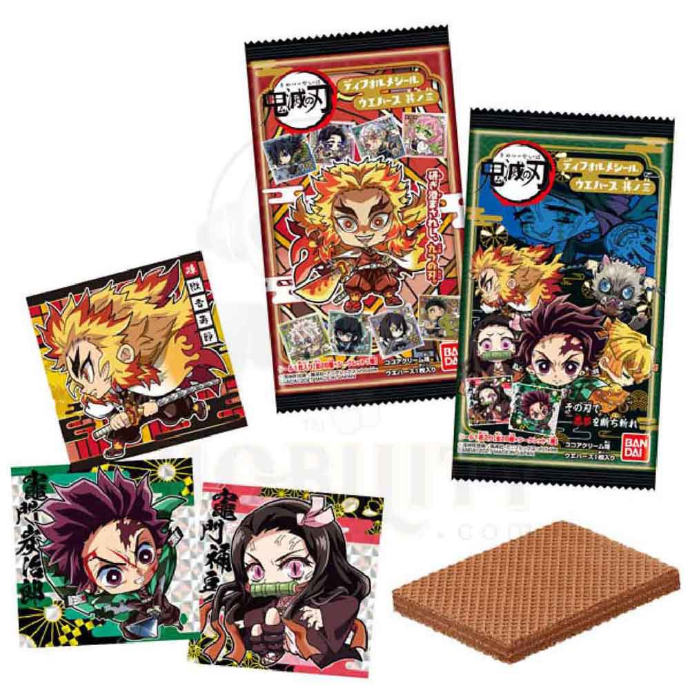 Shokugan: Kimetsu no Yaiba (Demon Slayer) - Card Wafer 6 - 20 Packs/Box  (CANDY TOY)