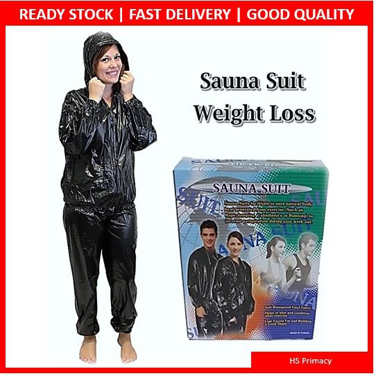 Heavy Duty Baju Sauna unisex Heavy Duty Fitness Weight Loss Sweat Sauna Suit Anti Rip Sauna Jacket Shopee Malaysia