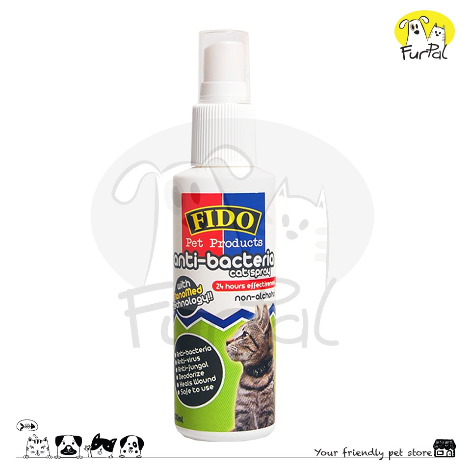 FIDO Anti Bacteria Cat Pump Spray 100ml Shopee Malaysia