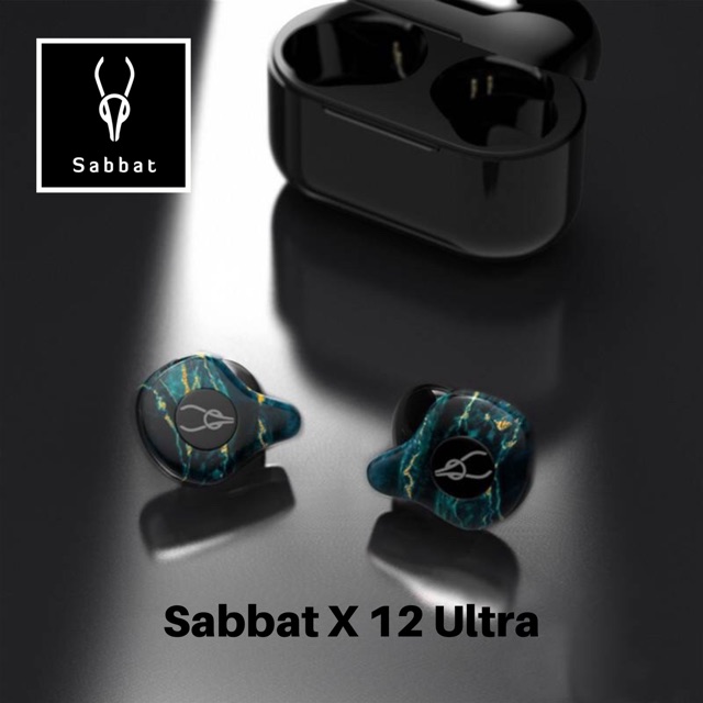 Sabbat X12 Ultra Bluetooth 5.0 Earbuds with Dual Mic Half In ear