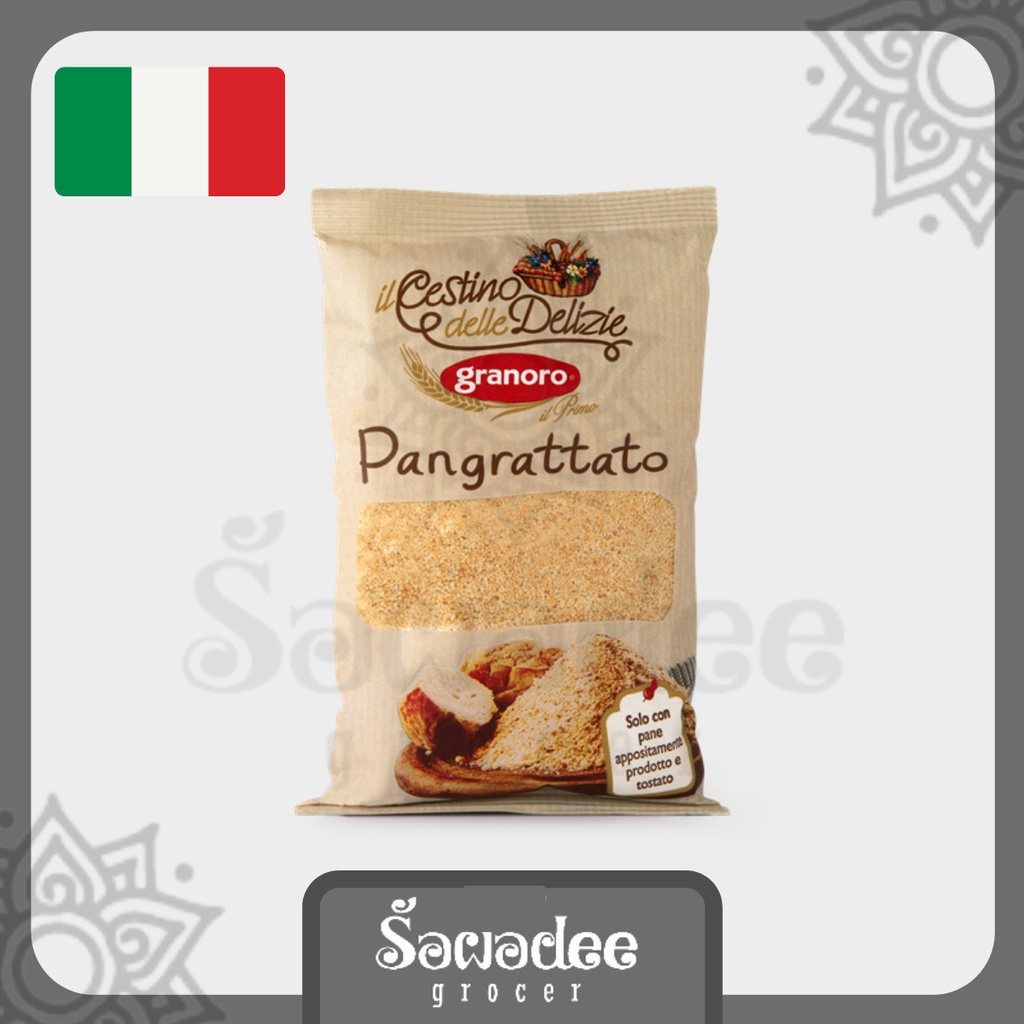 READY STOCK】Granoro Pangrattato (Bread Crumb) 250g - Product of Italy