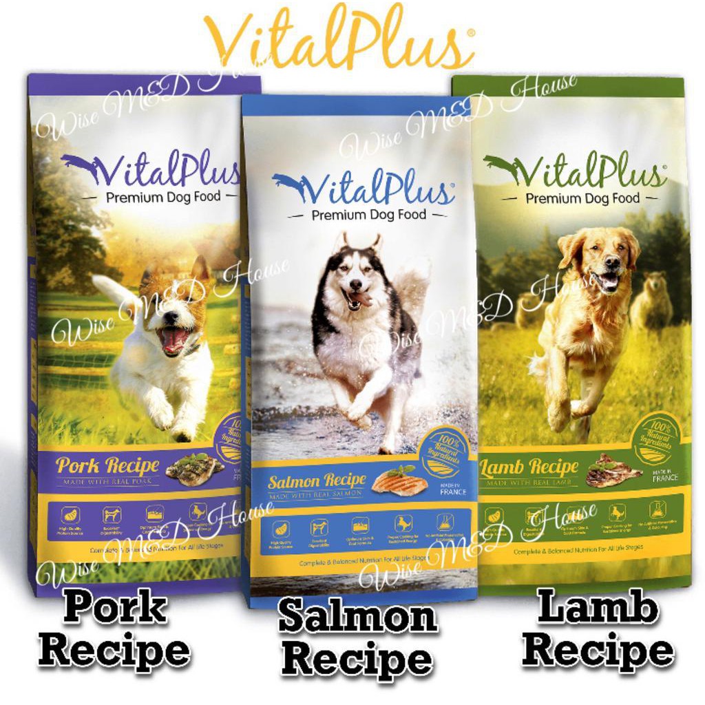 Vital plus hotsell salmon dog food